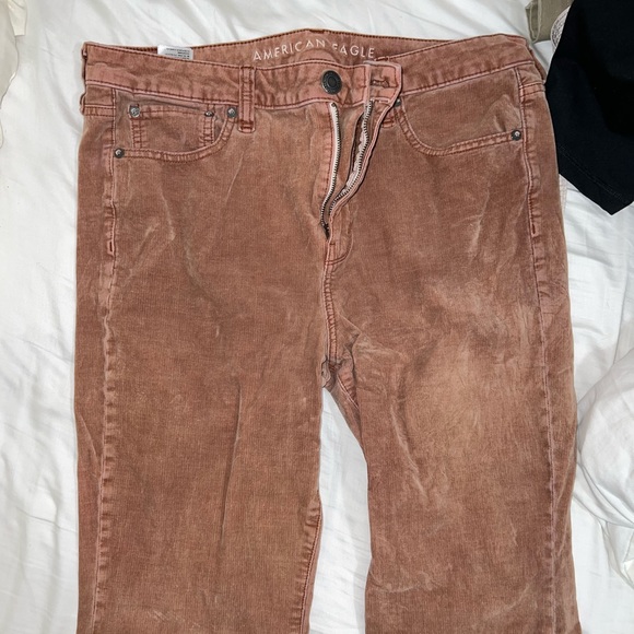 American eagle corduroy crop flare sz 14 short - Picture 3 of 4